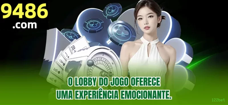 Imagem promocional da 122bet mostrando a plataforma e suas vantagens